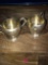 Sterling silver creamer/ sugar