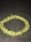14kt Gold beads w/ gemstone bracelet