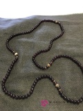 14 k Garnet beads necklace