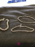 3- Sterling Bracelets