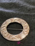 Sterling Hallmark Scottish pin