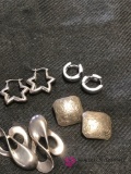 4- Sterling Ear rings