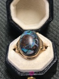 14kt Gold Unique Opal ring 1920?s