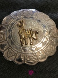 Sterling / 18 k Peru pin