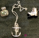 3- Sterling pieces