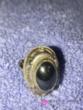 Sterling Hematite Ring