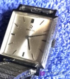 Omega 17 Jewel square face watch
