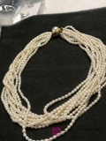 10 strands cultured Pearl necklace