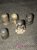 5- Sterling Thimbles