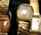 3- Watches Hamden-Bulova-Gruen