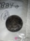 1884-o Morgan silver dollar