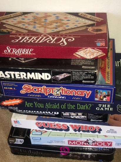 Assorted Lot of board games