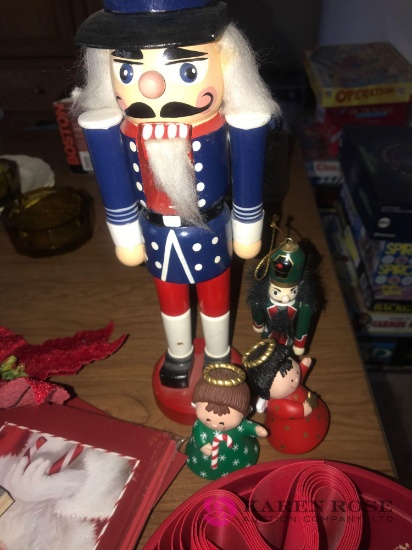 Nutcracker and christmas items