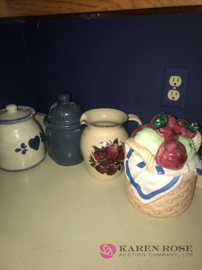 Canisters and cookie jar