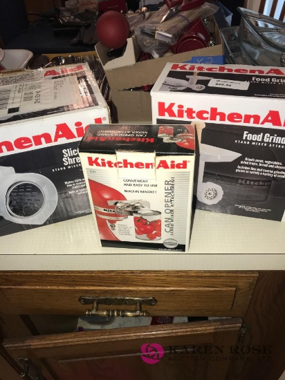 Kitchen aid shredder & Shredder-food grinder-can opener attachment