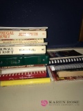 Assorted cook books