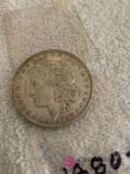 1880-o Morgan silver dollar