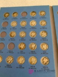 Mercury dime book collection 1916 to 45
