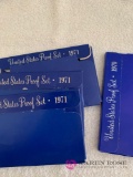 Three 1971 proof sets, one 1970 proof set
