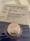1986 liberty half dollar and mint set