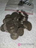 62 buffalo nickels