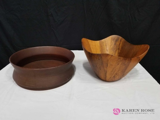 Vintage Wooden Bowls
