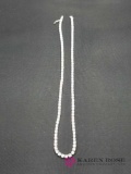 Diamond Simulated Tennis Necklace