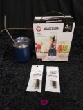 Personal Blender, Insulated Cup, Metal Toothpicks