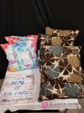 Decorator Pillows and Picture