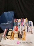 Lot of Books and Tote
