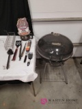 Char-Broil Grill, Utensils and Chips