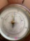 Mahogany barometer