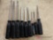 8 snap-on screwdrivers