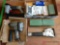 Air ratchet ,air nailer , manual stapler,staples (garage)