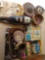 Craftsman commercial grinder, discs and sandpaper (garage)