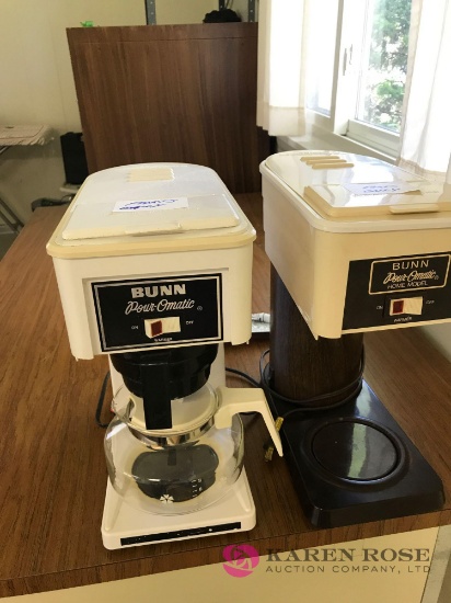 2- Bunn coffee makers for parts