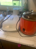 George foreman grill and crockpot
