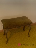 Vintage cast iron heavy bench