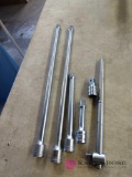 Snap-on 3/8-in drive extensions and ferret