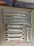 12 snap-on bluepoint wrenches