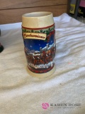 2003 Budweiser holiday stein