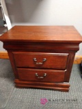 Two drawer nightstand