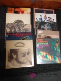 10 record album s including Steve Miller band, rod Stewart, Little Richard, Elton John, and more