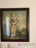 Vintage frame picture