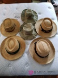 Straw and Cloth Hats