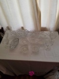 Cut and Etched Glassware