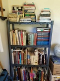 Books and Shelving Unit