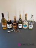 Miscellaneous Liquor and Wine Bottles