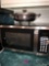 Hamilton beach microwave and covered pan