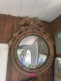 Lg Eagles Round Mirror